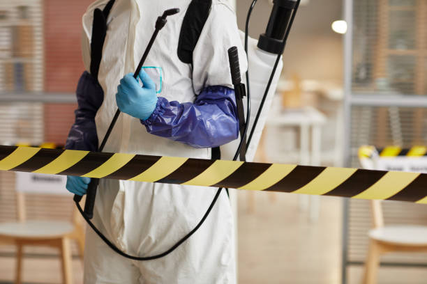 Professional Blood Cleanup technician working in Carrollton, IL